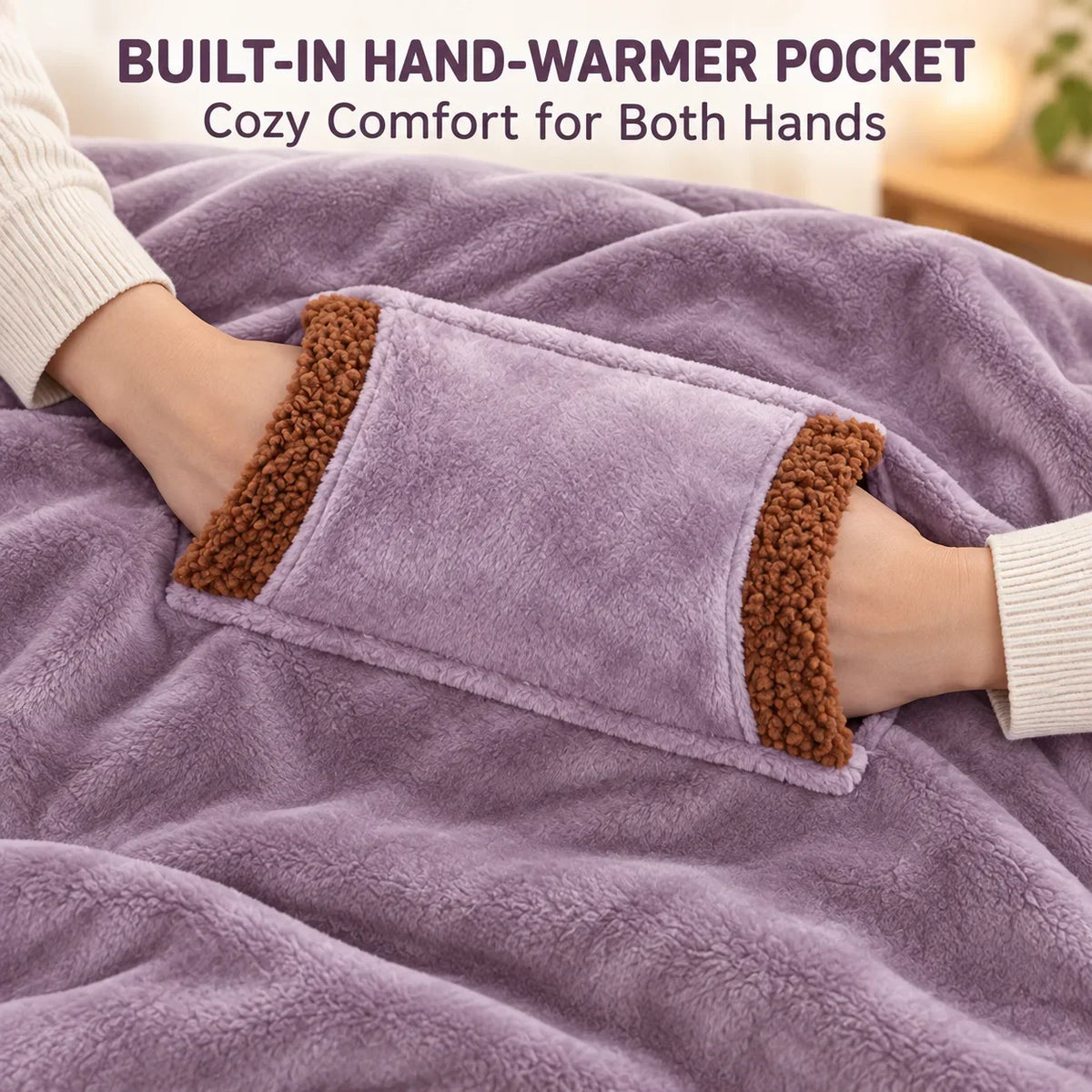 Cozy Shift Heated Desk Blanket