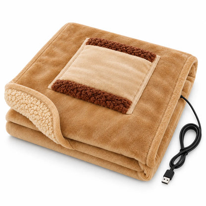 Cozy Shift Heated Desk Blanket