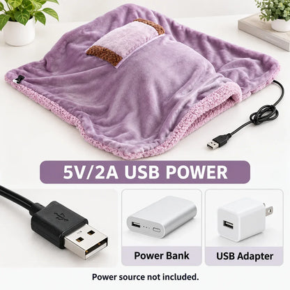 Cozy Shift Heated Desk Blanket