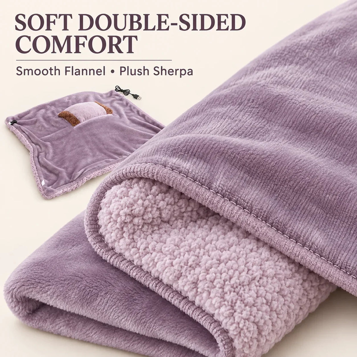 Cozy Shift Heated Desk Blanket